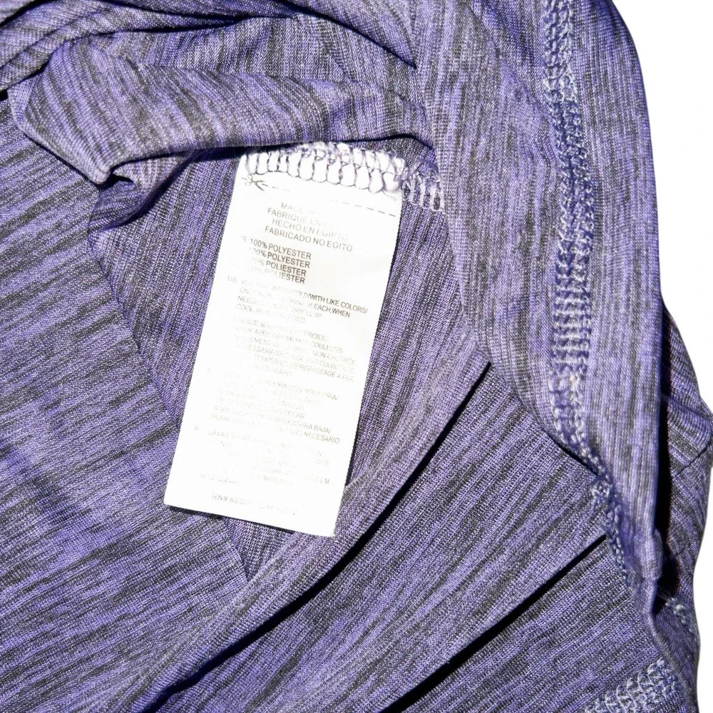 Adidas Mens XL‎ Golf Performance Quick Dry Shirt Purple Black
